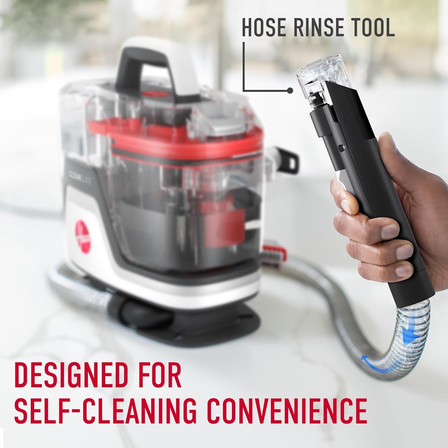 Cleanslate Spot Cleaner, Powerful Portable Carpet and Upholstery Washer with Multi-Tool Kit, Multi-Purpose Stain Remover