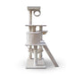 158cm Cat Tree Scratching Post Scratcher Pole Gym Toy House Furniture Multilevel - beige