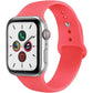For Apple Watch Band 38Mm 40Mm 41Mm 42Mm 44Mm 45Mm 46Mm 49Mm Soft Silicone Sport Strap Compatible for Apple Iwatch Ultra 2 Ultra Series 10/9/8/7/6/5/4/3/2/SE 2/Se(White,38/40/41/42Mm(Series 10)-S/M)