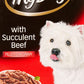 Dog Wet Food, Succulent Beef Fillets in Gravy 100 G (Pack of 6)