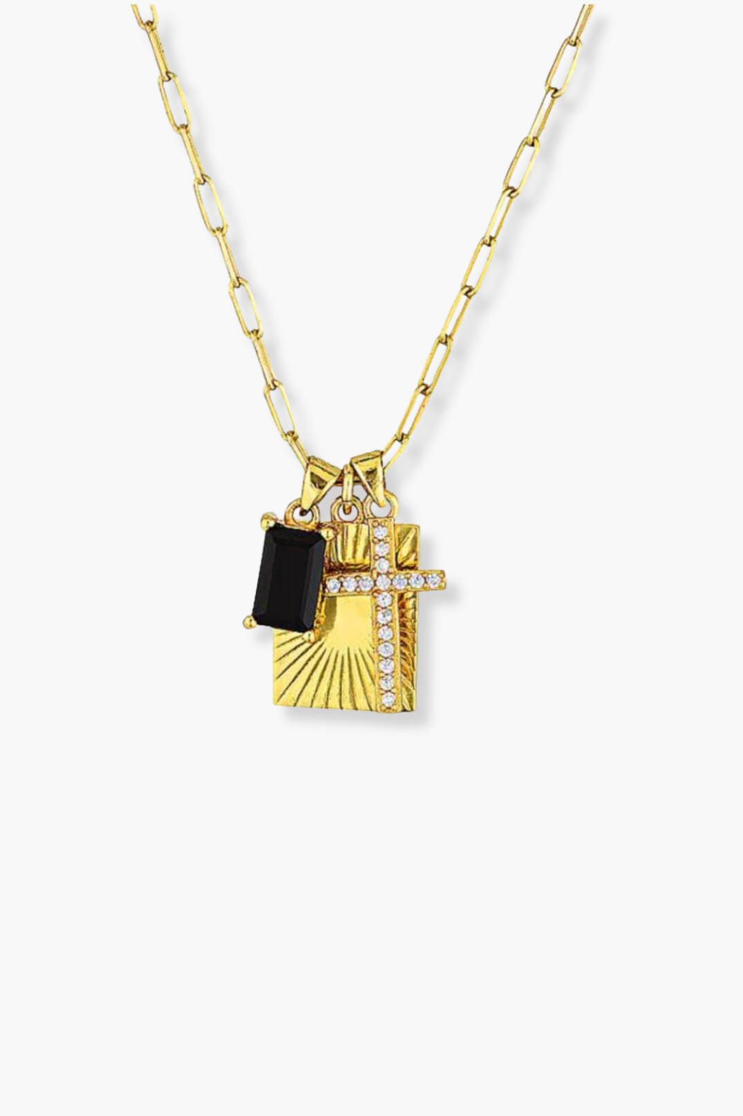 Azura 3 Charms Necklace