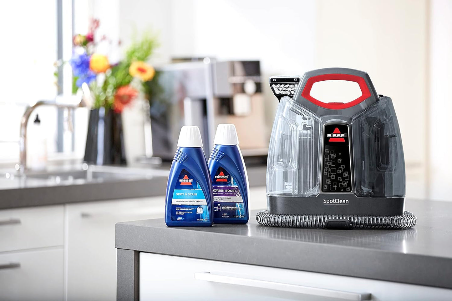 Spotclean Proheat, Carpet Cleaner with Heatwave Technology, Portable Spot Cleaner, Powerful Upholstery Cleaner with 330W Motor, Carpet Stain Remover for Carpets, Sofa Cleaner & Car, 36981
