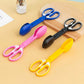 2 Pcs Pink Pet Poop Scooper with Long Handle - Durable Plastic Waste Picker for Dogs and Cats