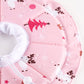 2 Pcs Size M Pink Comfortable Pet Recovery Collar | Waterproof Anti-Lick Collar for Cats & Dogs
