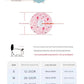 2 Pcs Size M Pink Comfortable Pet Recovery Collar | Waterproof Anti-Lick Collar for Cats & Dogs
