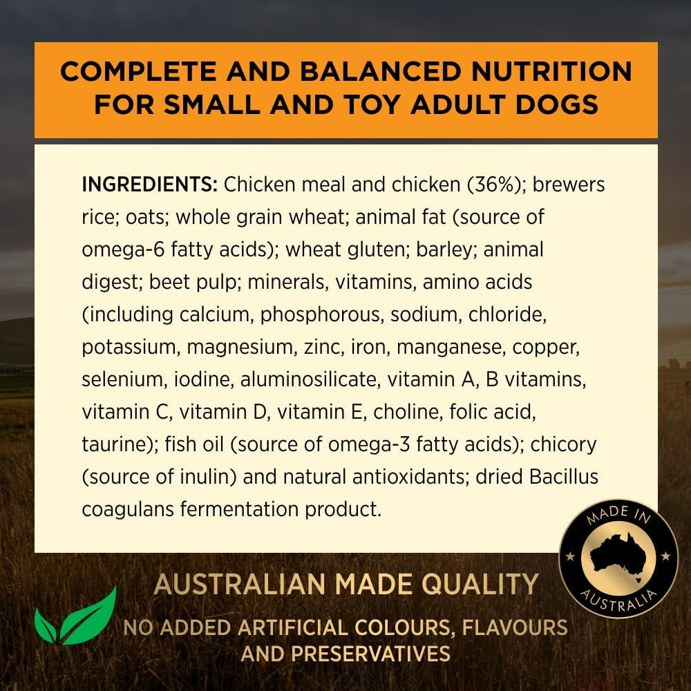 Proplan Adult Small & Toy Breed Chicken Dry Dog Food 2.5Kg