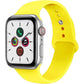 For Apple Watch Band 38Mm 40Mm 41Mm 42Mm 44Mm 45Mm 46Mm 49Mm Soft Silicone Sport Strap Compatible for Apple Iwatch Ultra 2 Ultra Series 10/9/8/7/6/5/4/3/2/SE 2/Se(White,38/40/41/42Mm(Series 10)-S/M)