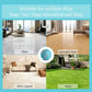 2PCS Green Rechargeable Automatic Jumping Pet Toy Ball - Interactive Smart Play Ball for Dogs & Cats
