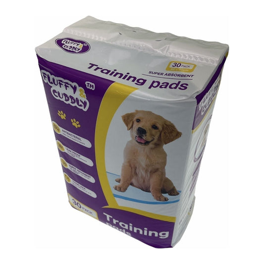 30 Puppy Pet Dog Indoor Cat Toilet Training Pads Super Absorbent 60x60cm
