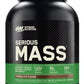 OPTIMUM NUTRITION Serious Mass Protein Powder Gainer, Chocolate, 2.72kg - [packaging may vary]