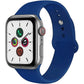 For Apple Watch Band 38Mm 40Mm 41Mm 42Mm 44Mm 45Mm 46Mm 49Mm Soft Silicone Sport Strap Compatible for Apple Iwatch Ultra 2 Ultra Series 10/9/8/7/6/5/4/3/2/SE 2/Se(White,38/40/41/42Mm(Series 10)-S/M)