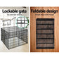 36" 8 Panel Pet Dog Playpen Puppy Exercise Cage Enclosure Fence Play Pen