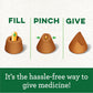 Pill Pockets Capsule Size Natural Dog Treats Chicken Flavor, 15.8 Oz. Value Pack (60 Treats)