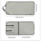 4 Pcs Dark Grey Waterproof Pet Car Seat Cover - Scratch-Resistant Oxford Cloth  for Dogs and Cats (106 x 49 cm)