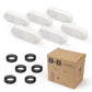 Cat Water Fountain Filter Replacement for Stainless Steel Pet Fountain