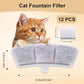 AnyEnjoy Cat Water Fountain Filter, 12 Pack Fountain Filter Replacement Compatible with Oneisall Cat Water Fountain PW04 3.5L/118oz