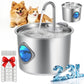 Cat Water Fountain Stainless Steel