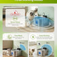 ZEKIRY Cordless Cat Water Fountain