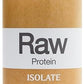 Amazonia Raw Protein Isolate Vanilla, Natural Plant-Based Protein Powder