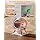HoneyGuaridan Self Cleaning Cat Litter Box, Automatic Cat Litter Box for Multiple Cats, Water Rinsable and Easy to Clean, APP Control, Integrated Safety Protection, 2 Roll Garbage Bags