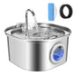 ZEKIRY Cat Water Fountain Stainless Steel