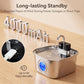 Dehlso Wireless Cat Water Fountain Stainless Steel