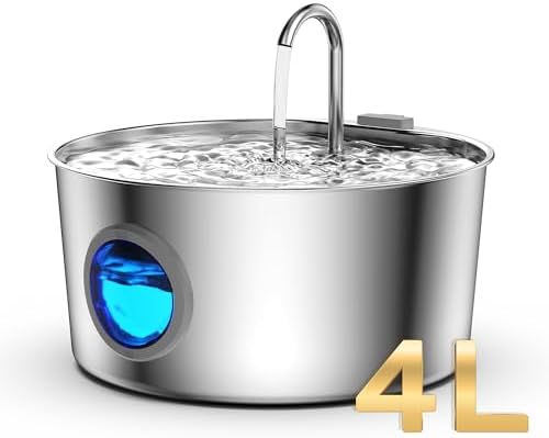 Cat Water Fountain Stainless Steel