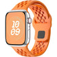 Sport Band for Apple Watch Band 46Mm 45Mm 42Mm 44Mm 49Mm 41Mm 40Mm 38Mm Men Women,Silicone for Apple Watch Strap Breathable Wristband Bracelet Iwatch Ultra Ultra 2 Series 10 9 8 7 SE2 SE 6 5 4 3 2 1 Strap