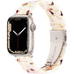 Compatible with Apple Watch Band 42Mm(Series 10) 41Mm 40Mm 38Mm, Adjustable Iwatch Strap with Stainless Steel Buckle for Apple Watch Series 10 9 8 7 6 SE 5 4 3 2 1(Tortoise Flower Starlight)
