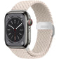 Compatible with Apple Watch Strap Band 49Mm 46Mm 45Mm 44Mm 42Mm Braided Band Replacement Bands Adjustable Stretchable Elastics Sport Wristband for Iwatch Ultra2 Ultra Series10/9/8/7/6/Se/5/4/3/2/1