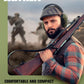 EM018 Shooting Ear Protection Noise Cancelling Safety Muffs NRR 27Db, Hearing Protection for Shooting, Hunting, Mowing