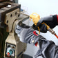 Mens Work Gloves Touch Screen, Synthetic Leather Utility Gloves, Flexible Breathable Spendex - Padded Knuckles & Palm