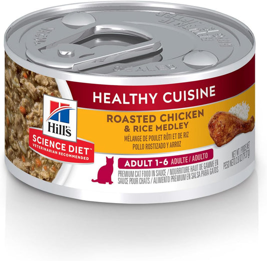 Chicken & Rice Medley Adult Cat Food 79G X24