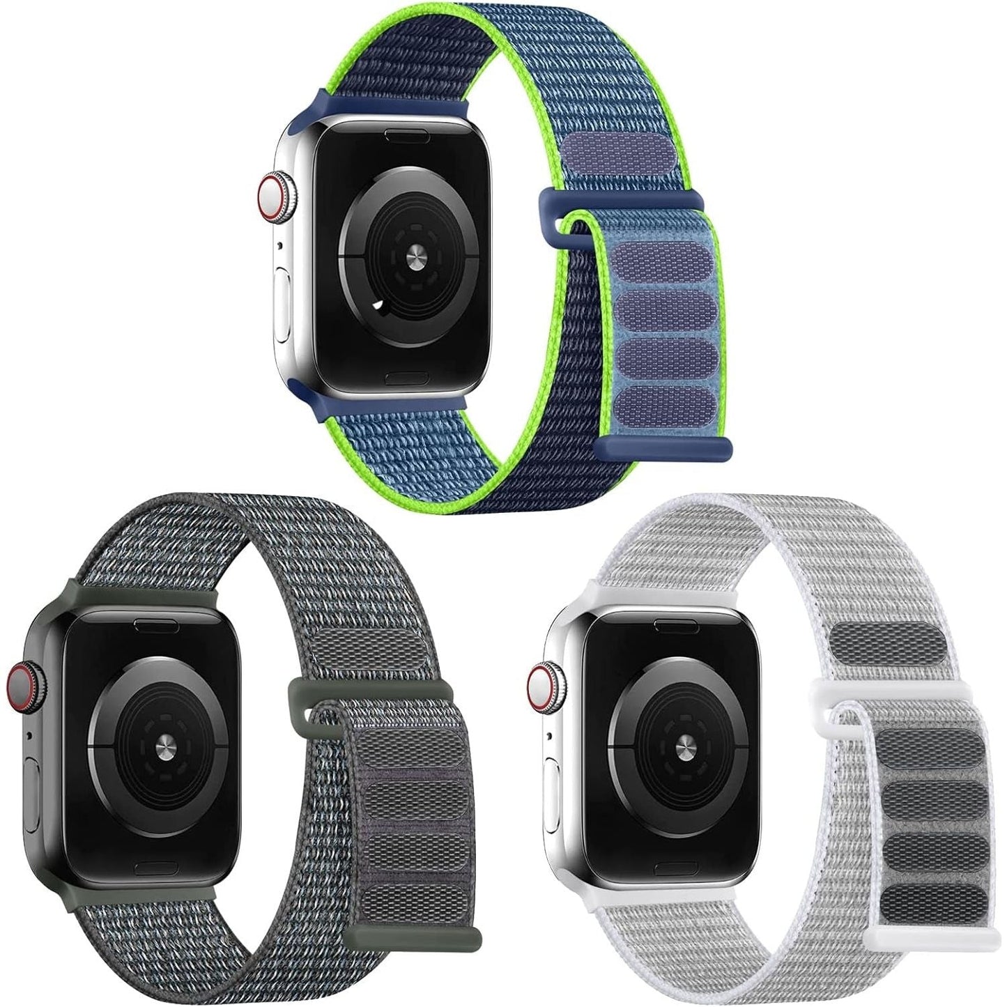 Nylon Bands for Apple Watch Band Series 10 9 8 7 41Mm 46Mm 45Mm 49Mm for Women Men, Soft Breathable Solo Loop Straps for Iwatch Apple Watch 38Mm 40Mm 41Mm 42Mm 44Mm 45Mm Ultra Series 6 5 4 3 SE