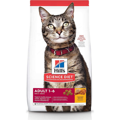 Adult, Chicken Recipe, Dry Cat Food, 4Kg Bag
