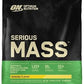 OPTIMUM NUTRITION Serious Mass Protein Powder Gainer, Chocolate, 2.72kg - [packaging may vary]
