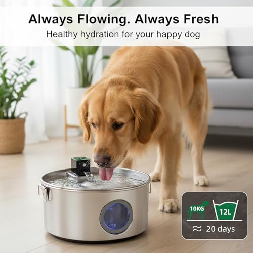 Bloomest 12L Cordless Pet Water Fountain