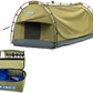 Adventure Kings Single Swag Dome Tent Hiking Outdoor Camping + 37 Piece 6Person Picnic Set
