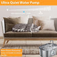 OMIPAWZ 3.2L Cat Water Fountain Stainless Steel with