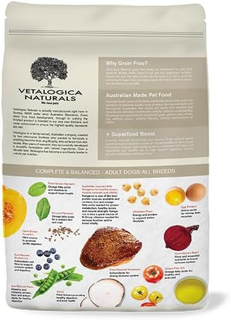 Naturals Premium Quality Grain Free Kangaroo Adult Dry Dog Food 3 Kg