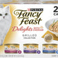 FANCY FEAST Delights with Cheddar Adult Wet Cat Food Grilled Collection 24X85G