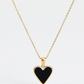 Milan Black Love Necklace