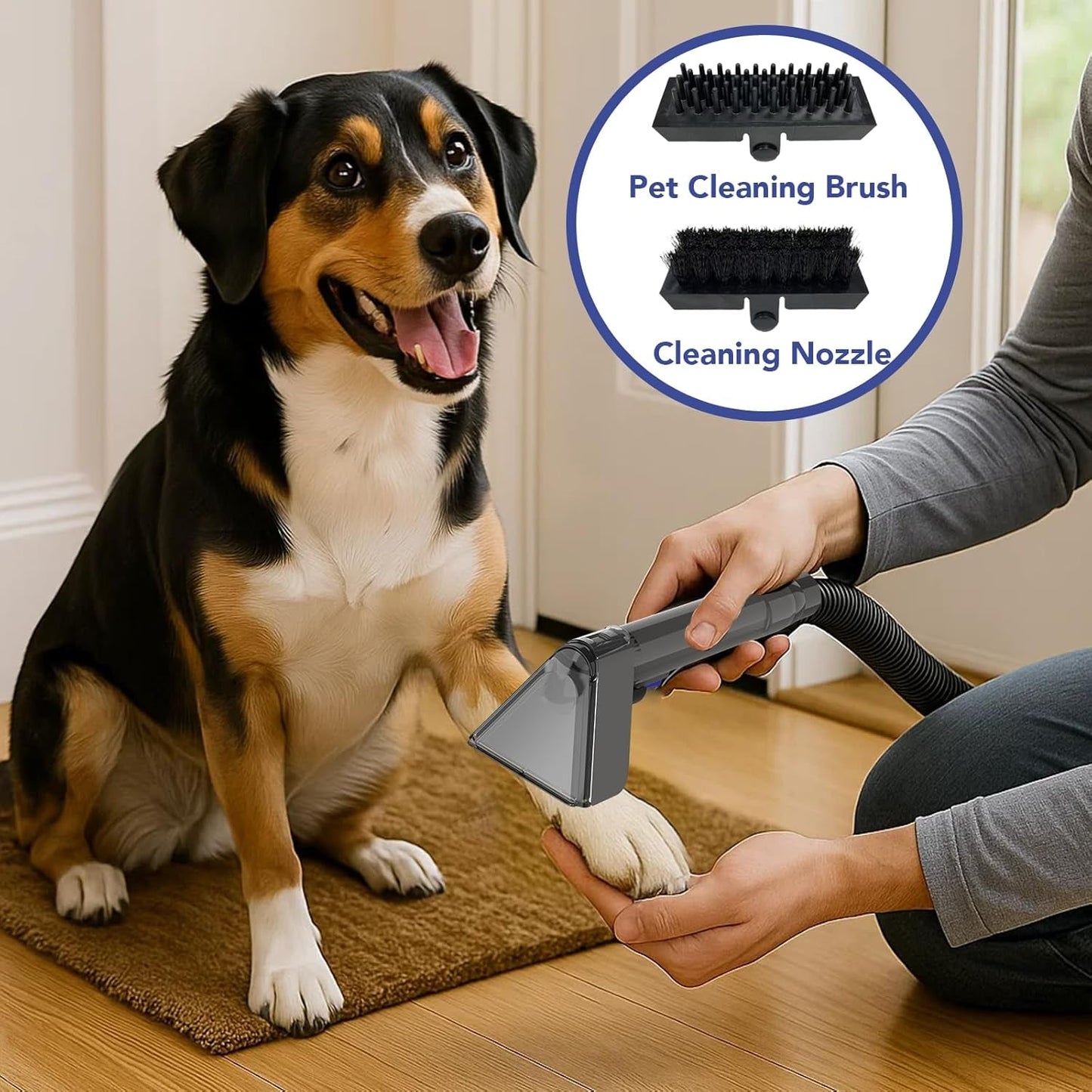X7 Spot Cleaner Carpet Washer Remove Spills and Stains from Carpets, Stairs, Upholstery Portable and Compact