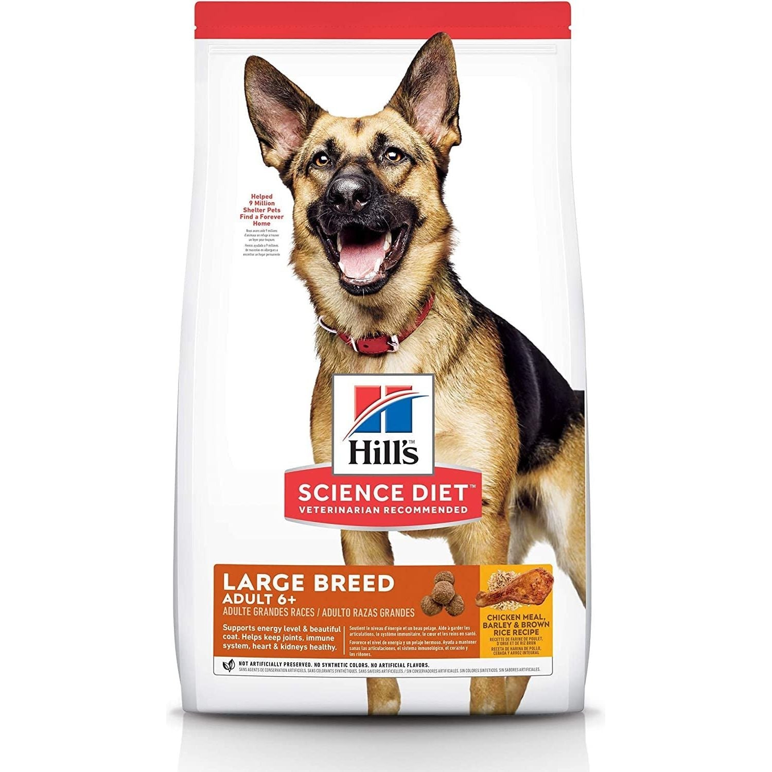 6+ Large Breed Chicken Dry Dog Food 12Kg - Paws and Pats