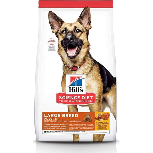 6+ Large Breed Chicken Dry Dog Food 12Kg - Paws and Pats