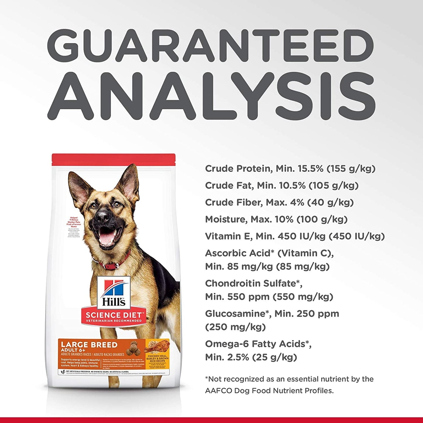 6+ Large Breed Chicken Dry Dog Food 12Kg - Paws and Pats