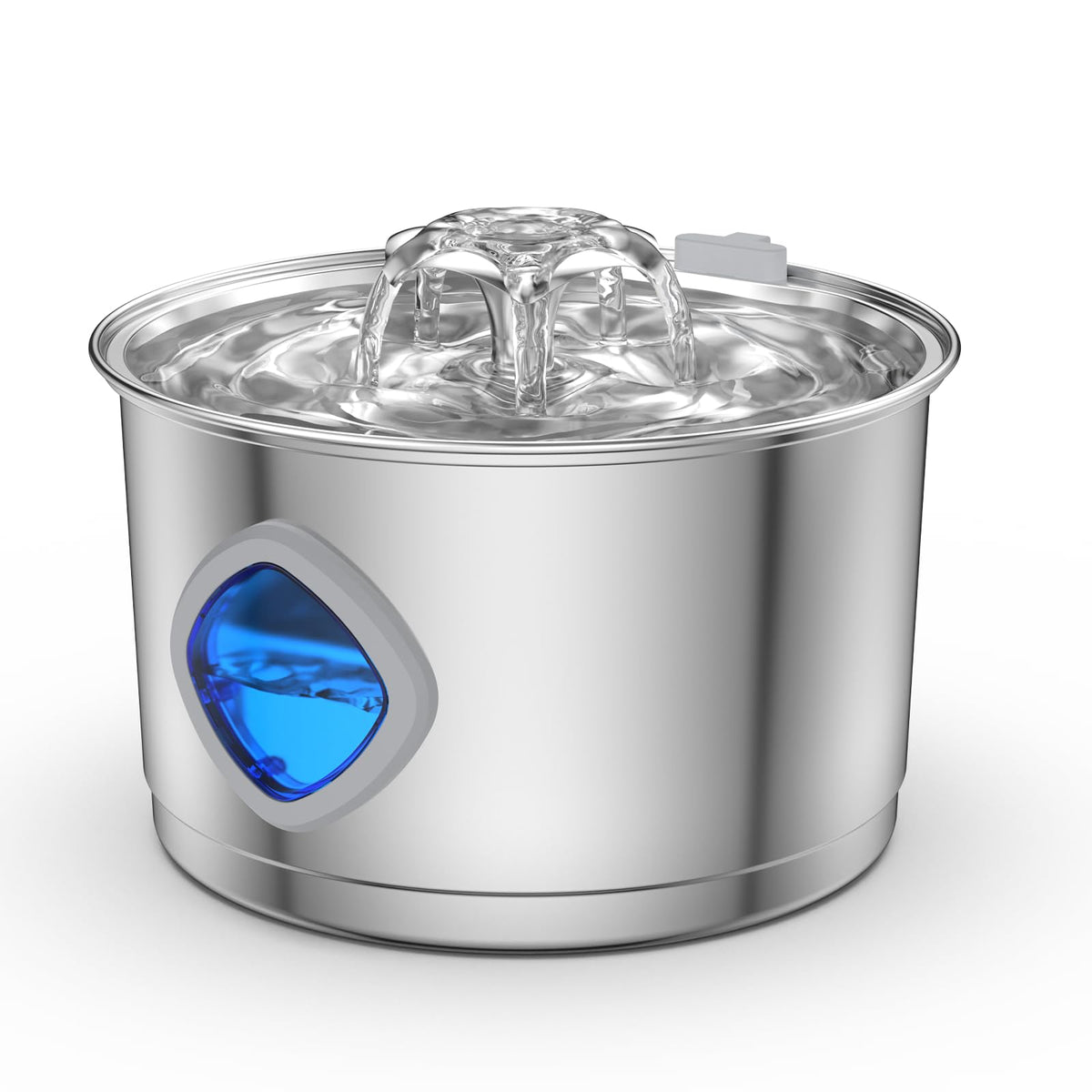 Stainless Steel Cat Water Fountain for Drinking with