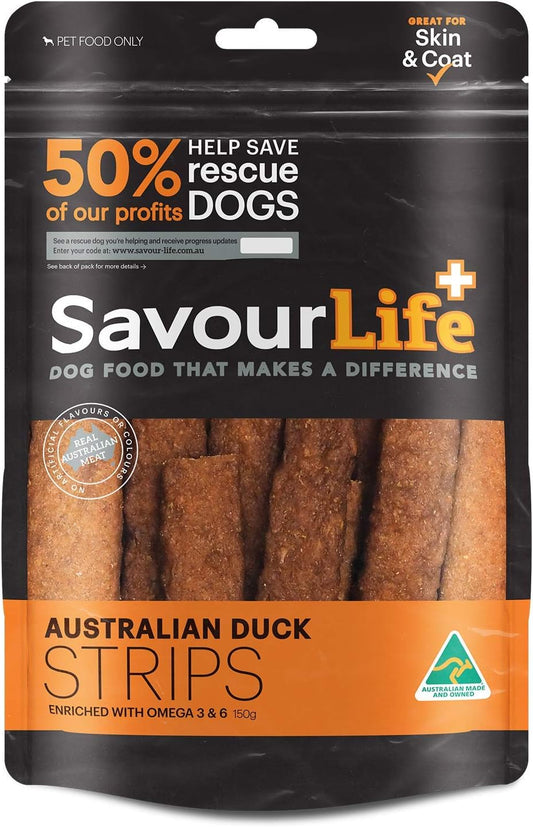 Australian Duck Strips, 150 Grams