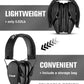 EM018 Shooting Ear Protection Noise Cancelling Safety Muffs NRR 27Db, Hearing Protection for Shooting, Hunting, Mowing