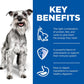 Senior Small & Mini Breed Dog Food Bundle, Adult 11+, 2.04 Kg Dry Kibble & Adult 7+ 12X200G Wet Food Chicken Recipe